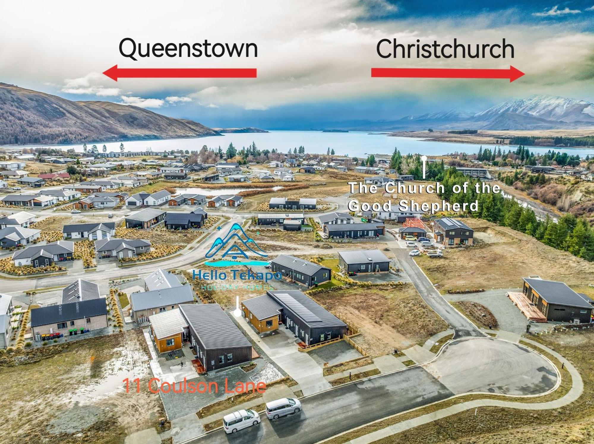 Starlet 11 Lejlighed Lake Tekapo Eksteriør billede
